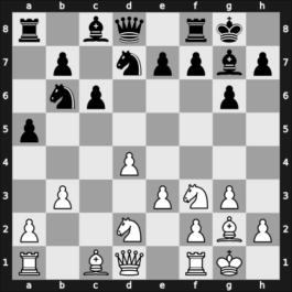 1954 URS Ch, semi final – Round 1 – Moiseev, Oleg – 0-1 – Tarasov, Vitaly – G5