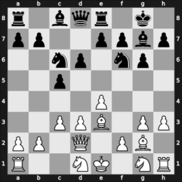 1954 URS Ch, semi final – Round 1 – Kasparian, Genrikh – 0-1 – Korchnoi, Viktor – G39