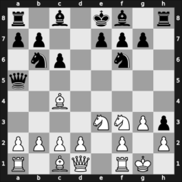 1954 URS Ch, semi final – Round 1 – Vasiukov, Evgeni – 1-0 – Sokolsky, Alexey – G54