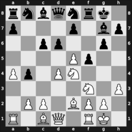 1954 URS Ch, semi final – Round 1 – Vasiukov, Evgeni – 1-0 – Gurgenidze, Bukhuti – G73