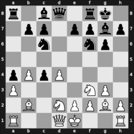 1954 Erevan (URS Ch, semi final) – Round 1 – Flohr, Salo – 1-0 – Bannik, Anatolij – G80