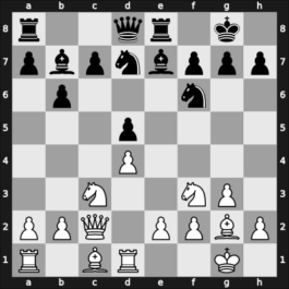 1954 URS Ch, semi final – Round 1 – Gurgenidze, B. – 1/2-1/2 – Kortchnoi, V. – G84