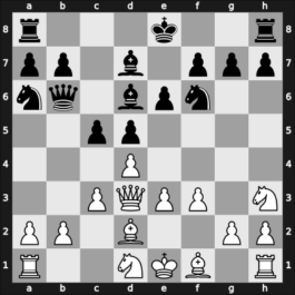 1954 URS Ch, semi final – Round 7 – Pimenov, Serafim – 0-1 – Moiseev, Oleg – G90