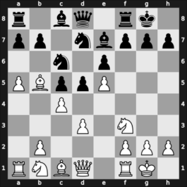 1954 URS Ch, semi final – Round 11 – Shishov, Maxim Al – 1-0 – Antoshin, Vladimir S – G101