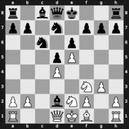 1954 URS Ch, semi final – Round 16 – Gurgenidze, Bukhuti – 0-1 – Flohr, Salo – G106