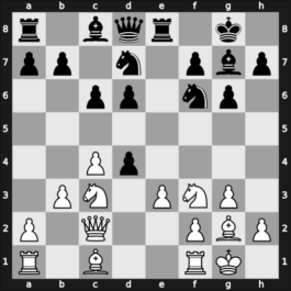 1954 URS Team Ch – Round 2 – Rovner, Dmitry – 1/2-1/2 – Nezhmetdinov, Rashid – G26