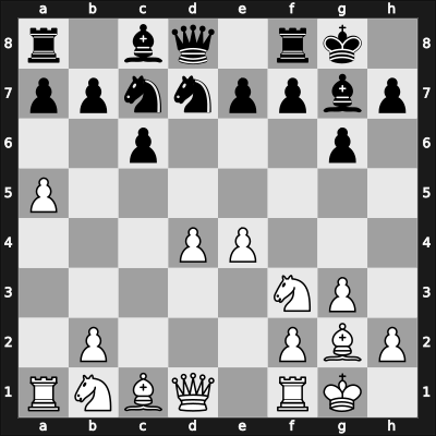1954 URS Team Ch – Round 2 – Goglidze, Viktor – 1/2-1/2 – Bannik, Anatolij – G27