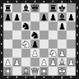 1954 URS Team Ch – Round 3 – Tarasov, Vitaly – 0-1 – Simagin, Vladimir – G53