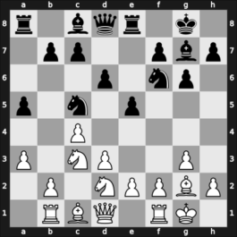 1954 URS Team Ch – Round 4 – Moiseev, Oleg – 1/2-1/2 – Aronson, Lev – G56