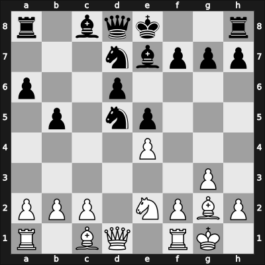 1954 URS Team Ch – Round 4 – Klovans, Janis – 0-1 – Furman, Semyon – G68