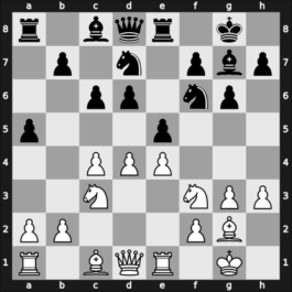 1954 URS Team Ch – Round 6 – Furman, Semyon – 0-1 – Lutikov, Anatoly S – G96