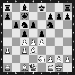 1954 URS Team Ch – Round 6 – Chistiakov, Alexander – 1-0 – Lisitsin, Georgy – G98
