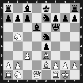 1954 URS Team Ch – Round 6 – Zelinsky, Yuri – 0-1 – Bonch-Osmolovsky, Mikhail – G107