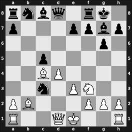 1954 URS Team Ch – Round 7 – Khalilbeili, Sultan – 0-1 – Goldberg, Grigory A – G115