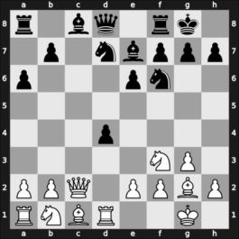 1954 URS Team Ch – Round 8 – Alatortsev, Vladimir N. – 1-0 – Poljak, Srebrenka – G135