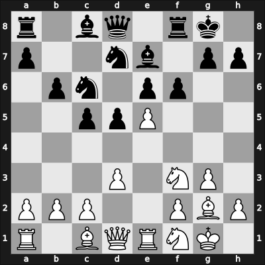 1954 URS Team Ch – Round 8 – Aleksandrovich, Fedir – 0-1 – Lipnitsky, Isaac – G146
