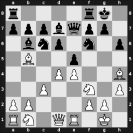 1954 URS Team Ch – Round 9 – Novopashin, Arkady – 1-0 – Goglidze, Viktor – G163