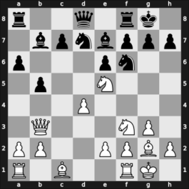 1954 URS Team Ch – Round 10 – Alatortsev, Vladimir N. – 1/2-1/2 – Kholmov, Ratmir D – G177