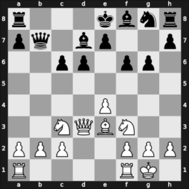 1954 URS Team Ch – Round 10 – Bannik, Anatolij – 1/2-1/2 – Simagin, Vladimir – G181