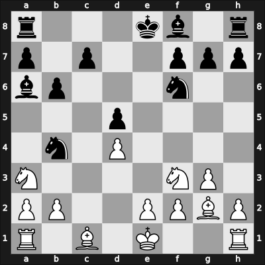 1954 URS Team Ch – Round 10 – Aronson, Lev – 1/2-1/2 – Klavins, Janis – G188