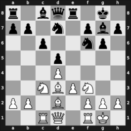 1954 URS Team Ch – Round 11 – Citores Orlov, Serafim – 1/2-1/2 – Nezhmetdinov, Rashid – G190