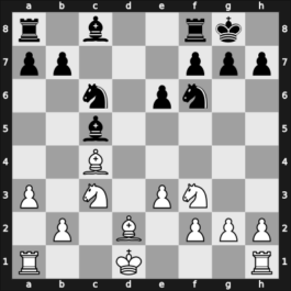 1954 URS Team Ch – Round 11 – Averbakh, Yuri L – 1-0 – Chistiakov, Alexander – G191