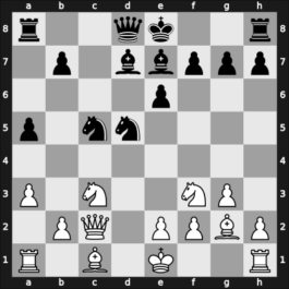 1954 URS Team Ch – Round 11 – Zagoriansky, Evgeny – 1/2-1/2 – Cherepkov, Alexander V – G197