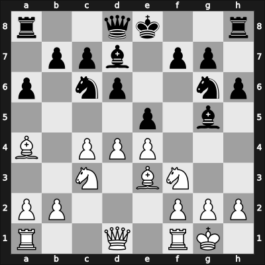 1954 URS Team Ch – Round 11 – Bonch-Osmolovsky, Mikhail – 1/2-1/2 – Golovko, Nikolay Grigorievic – G203