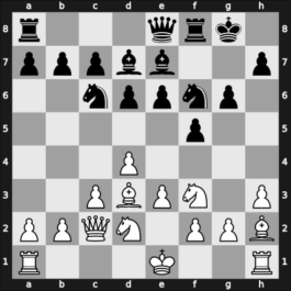 1954 URS-chTJ Coop – Round 1 – Petrosian, Tigran A. – 1-0 – Chistiakov, Alexander – G5