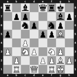 1954 URS-chTJ Coop – Round ? – Taimanov, Mark E – 1-0 – Aronin, Lev – G13