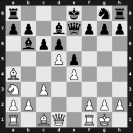 1954 URS-chTJ Coop – Round ? – Vasiukov, Evgeni – 1-0 – Taimanov, Mark E – G23