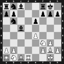 1954 USA-URS – Round 1 – Smyslov, Vasily – 1/2-1/2 – Reshevsky, Samuel – G1