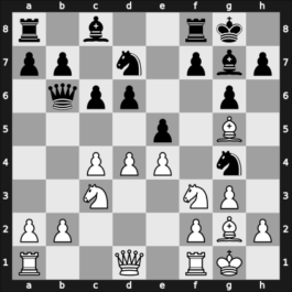 1954 World Championship 20th – Round 14 – Botvinnik, Mikhail – 0-1 – Smyslov, Vladimir – G14