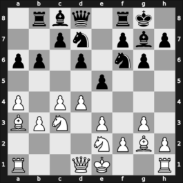 1954 World Championship 20th – Round 18 – Botvinnik, Mikhail – 1/2-1/2 – Smyslov, Vladimir – G18