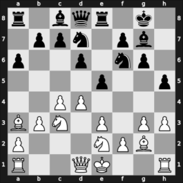 1954 World Championship 20th – Round 20 – Botvinnik, Mikhail – 0-1 – Smyslov, Vladimir – G20