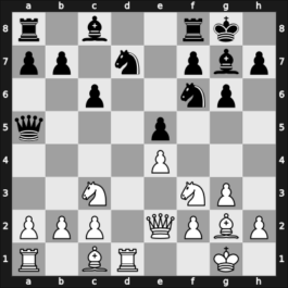 1954 Zonal – Round 1 – Dunkelblum, Arthur – 1/2-1/2 – Lokvenc, Josef – G3