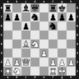 1954 Zonal – Round 17 – Bouwmeester, Hans – 1/2-1/2 – Dunkelblum, Arthur – G27
