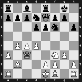 1954 Zuerich – Round 3 – Euwe, Max – 1-0 – Grob, Henry – G8