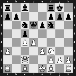 1954 Zuerich – Round 8 – Euwe, Max – 1/2-1/2 – Nievergelt, Erwin – G21