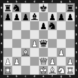 1955 Aberystwyth ch-BCF – Round 1 – Golombek, Harry – 0-1 – Wade, Robert G – G1