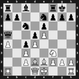 1955 Aberystwyth ch-BCF – Round 6 – Milner Barry, Philip – 1/2-1/2 – Clarke, Paul R H – G29