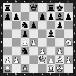 1955 Aberystwyth ch-BCF – Round 7 – Bonham, R. – 0-1 – Barden, Leonard – G33