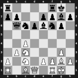 1955 Argentina – Round 1 – Dodero, Emilio – 1/2-1/2 – Redolfi, Argentino Rodolfo – G7