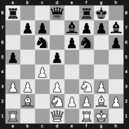 1955 Argentina – Round 4 – Wexler, Francisco – 1/2-1/2 – Maderna, Carlos – G30