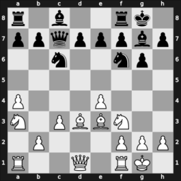 1955 Argentina – Round 7 – Maderna, Carlos – 1/2-1/2 – Marini, Luis – G51