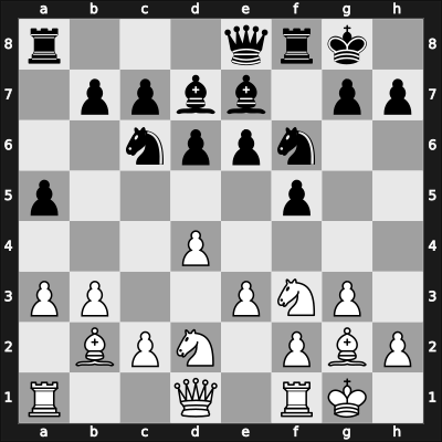 1955 Argentina – Round 7 – Najdorf, Miguel – 1-0 – Sanguinetti Lopez, Jose Pablo – G54
