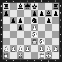 1955 Argentina – Round 15 – Redolfi, Argentino Rodolfo – 1/2-1/2 – Marini, Luis – G107