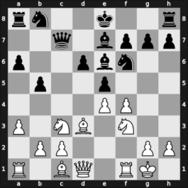 1955 Argentina – Round 16 – Laurencena Lopez, Gustavo Adrian – 1/2-1/2 – Palermo, Vicente – G116