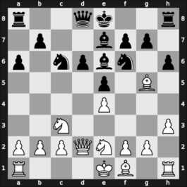 1955 BLR-POL m – Round ? – Tarnowski, Alfred – 0-1 – Suetin, Alexey S – G11