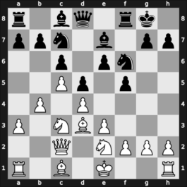 1955 Budapest – Round 1 – Kluger, Gyula – 1-0 – Jenei, Ferenc – G17